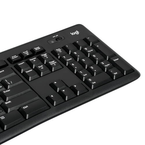 Клавиатура+мышь беспроводная Logitech MK270 черный
