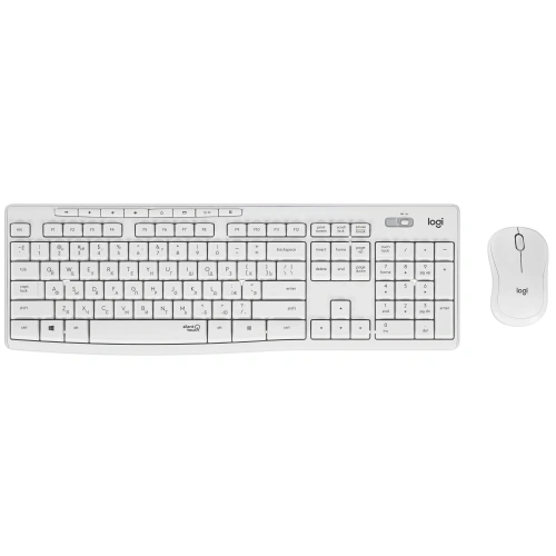 Клавиатура+мышь беспроводная Logitech Combo MK295 White белый Клавиатура+мышь беспроводная Logitech Combo MK295 White белый