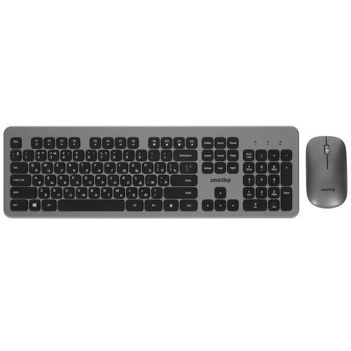 Клавиатура+мышь беспроводная   Smartbuy SBC-233375AG-GK серебристый Клавиатура+мышь беспроводная   Smartbuy SBC-233375AG-GK серебристый