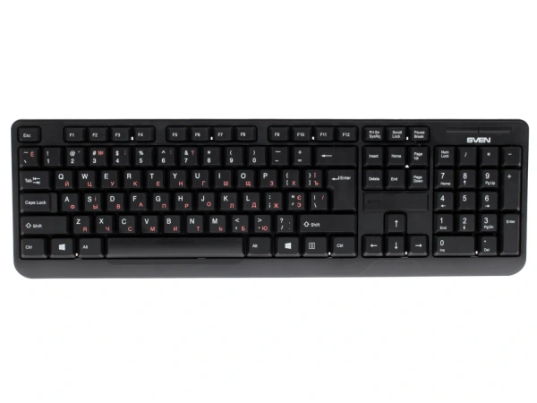 Купить клавиатура+мышь беспроводная   sven comfort 3300 wireless черный Купить клавиатура+мышь беспроводная   sven comfort 3300 wireless черный
