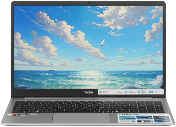 Купить 15.6" ноутбук tecno megabook k15sda серебристый Купить 15.6" ноутбук tecno megabook k15sda серебристый