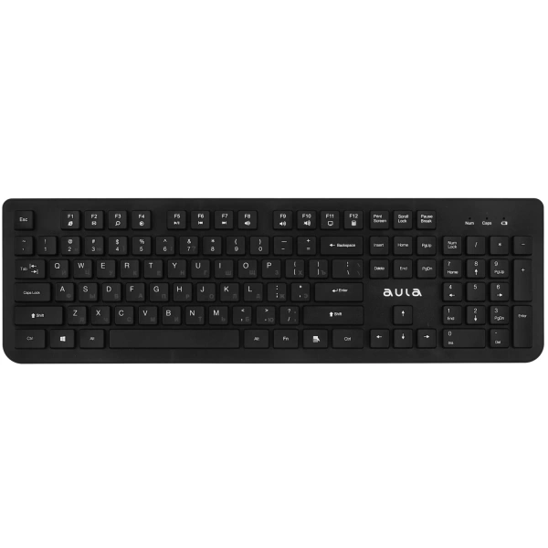 Купить клавиатура+мышь беспроводная   aula ac290 черный Купить клавиатура+мышь беспроводная   aula ac290 черный