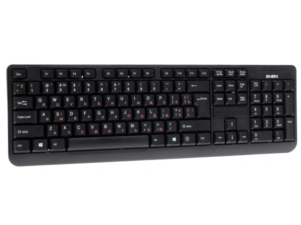 Купить клавиатура+мышь беспроводная   sven comfort 3300 wireless черный Купить клавиатура+мышь беспроводная   sven comfort 3300 wireless черный