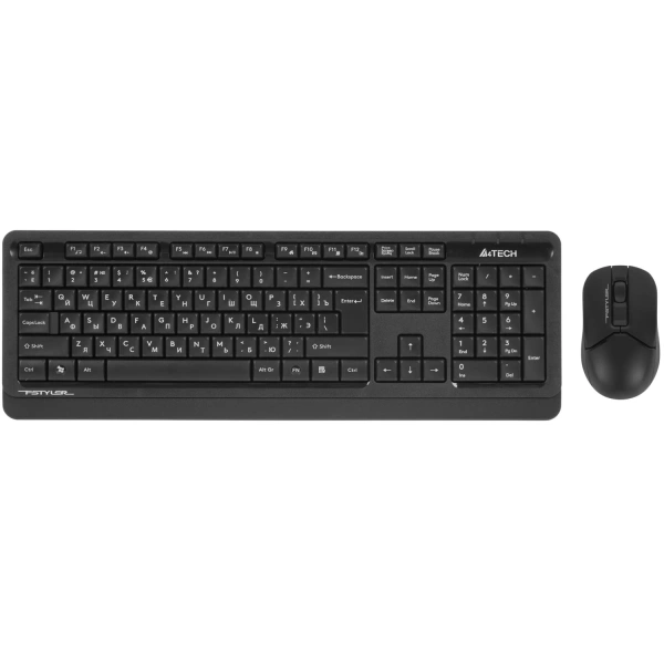 Купить клавиатура+мышь беспроводная   a4tech fstyler fg1012 черный Купить клавиатура+мышь беспроводная   a4tech fstyler fg1012 черный